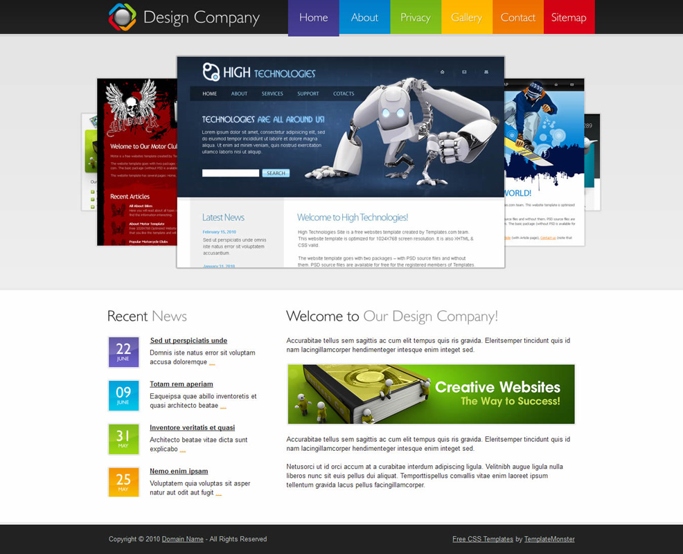 Webdesign Template And Hosting